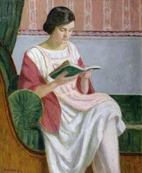 Therese liest, 1922